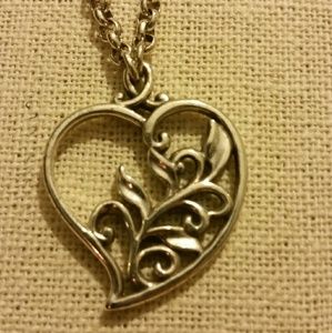 Brighton Floral Heart Necklace
